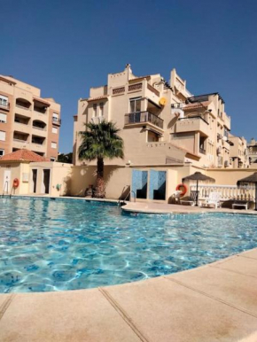 Apto Roquetas con terraza, a 1min de la playa, garaje y piscina